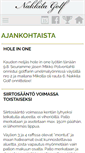 Mobile Screenshot of nakkilagolf.fi
